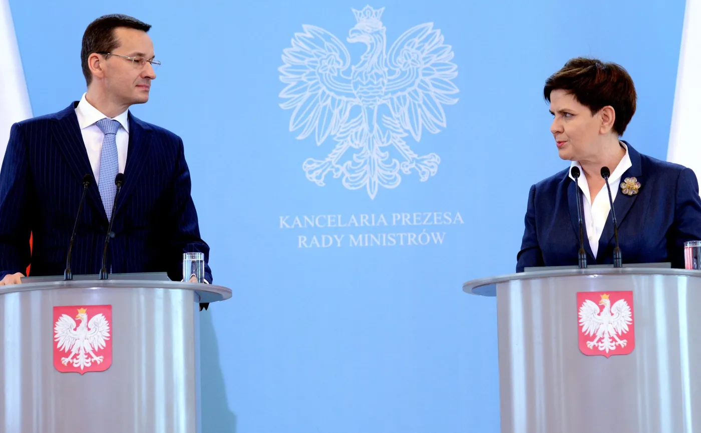 Mateusz Morawiecki i Beata Szydło