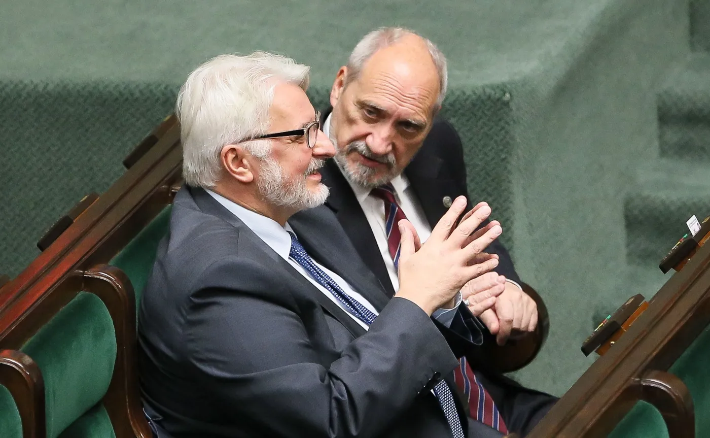 Witold Waszczykowski i Antoni Macierewicz