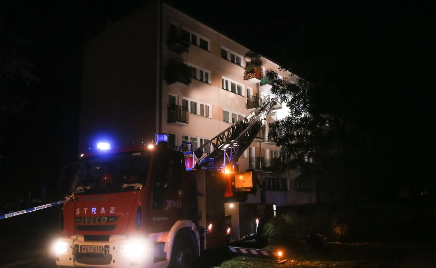 Blok w którym doszło do wybuchu