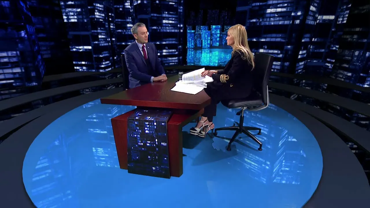 Robert Biedroń i Monika Olejnik