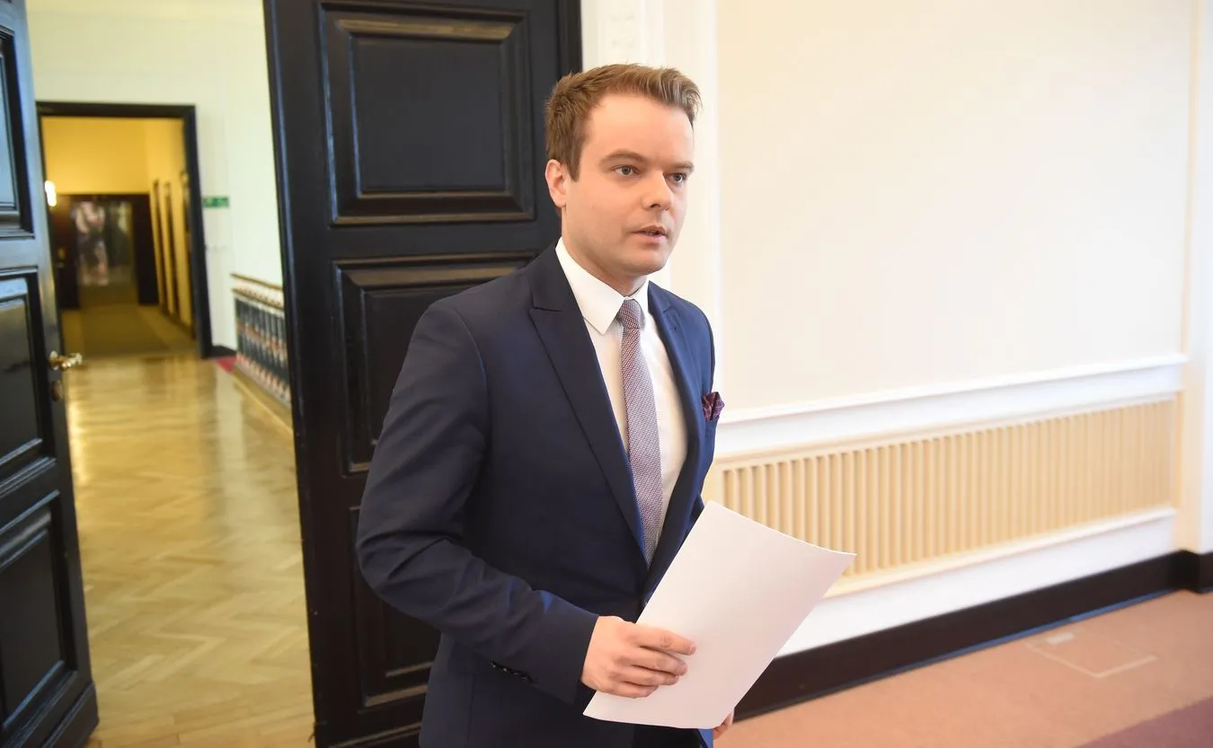 Rzecznik rządu Rafał Bochenek