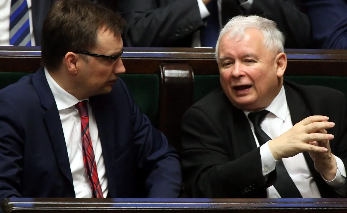 Zbigniew Ziobro i Jarosław Kaczyński