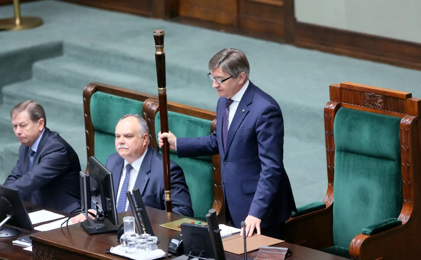 Marszałek Sejmu Marek Kuchciński