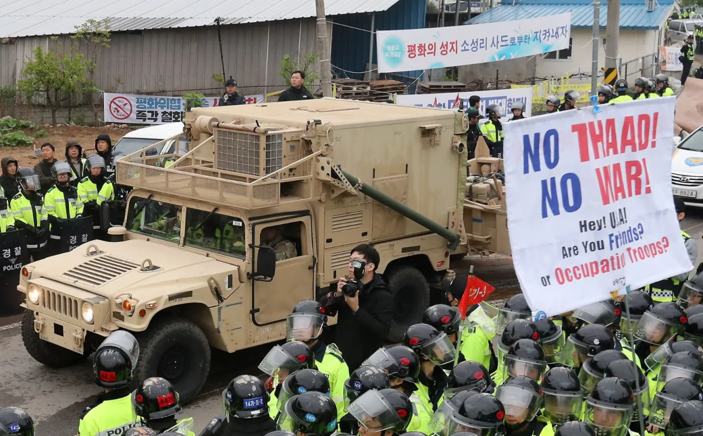 Transport elementów systemu THAAD