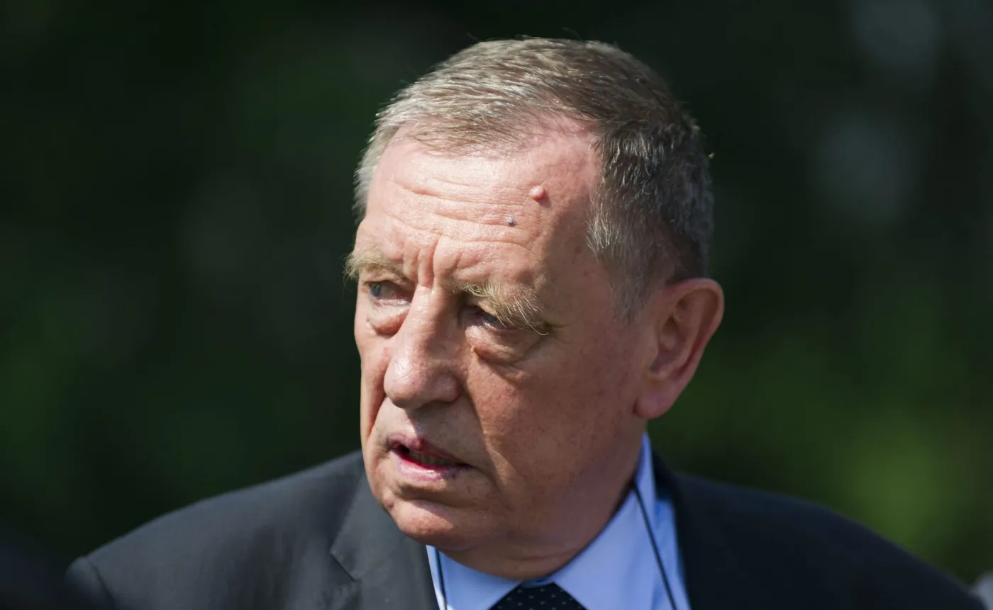 Minister środowiska Jan Szyszko
