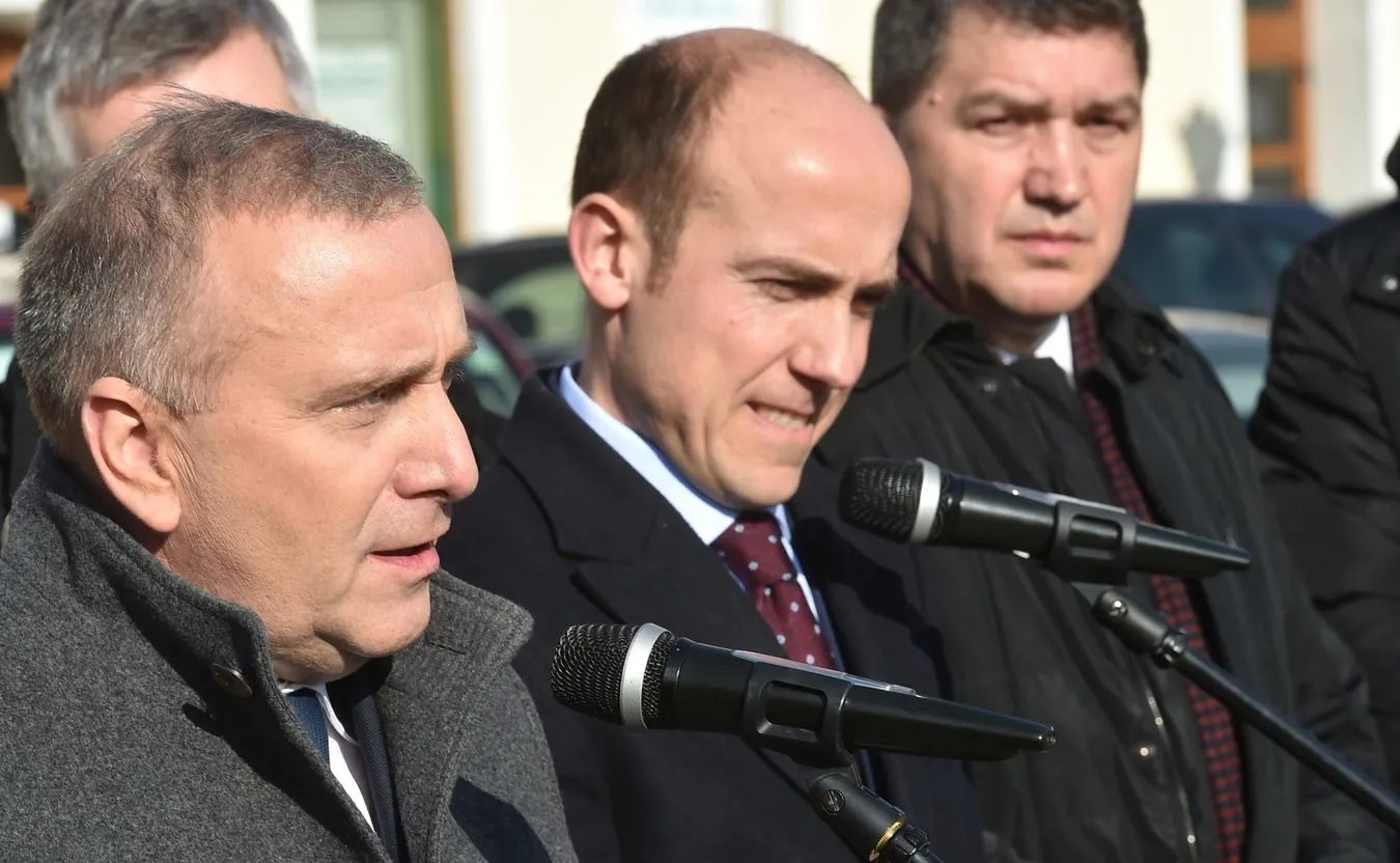 Grzegorz Schetyna i Borys Budka