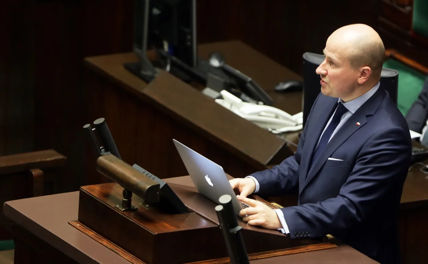 Poseł PiS Bartłomiej Wróblewski