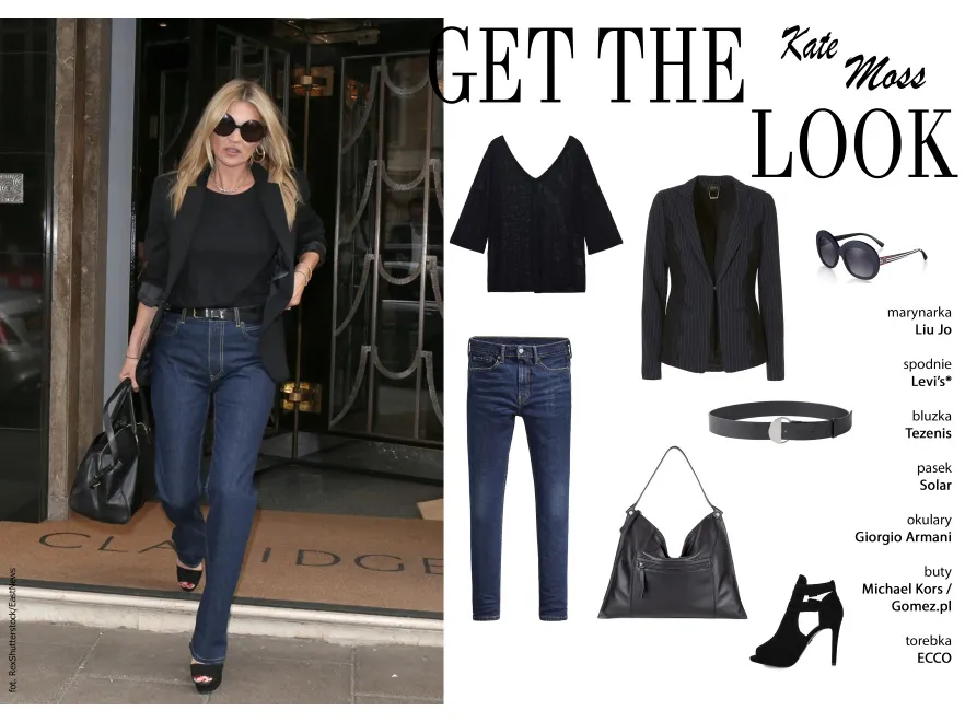 Miks luzu i elegancji: STYLIZACJE inspirowane Kate Moss