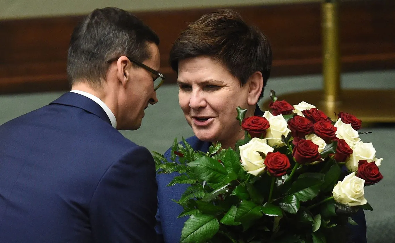 Mateusz Morawiecki i Beata Szydło