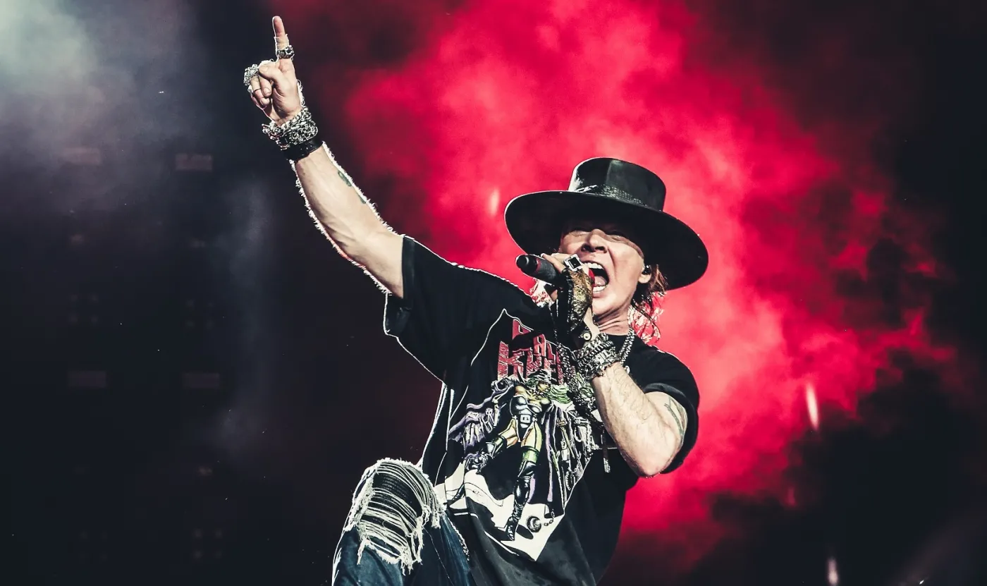 W. Axl Rose, wokalista Guns N' Roses
