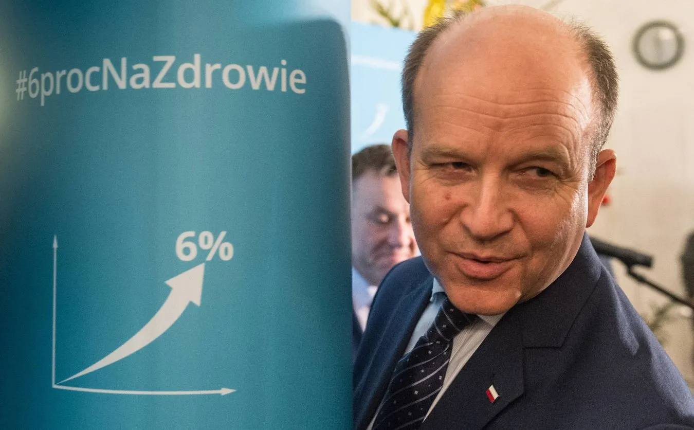 Minister zdrowia Konstanty Radziwiłł