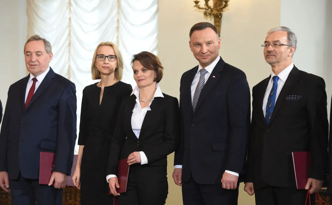 Prezydent wśród nowych ministrów