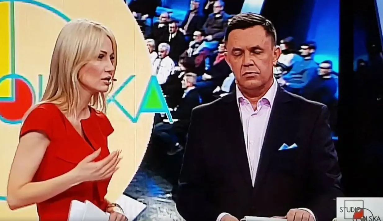 Kadr z programu "Studio Polska"