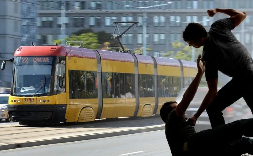 Pobicie w Warszawie, zdjęcie poglądowe