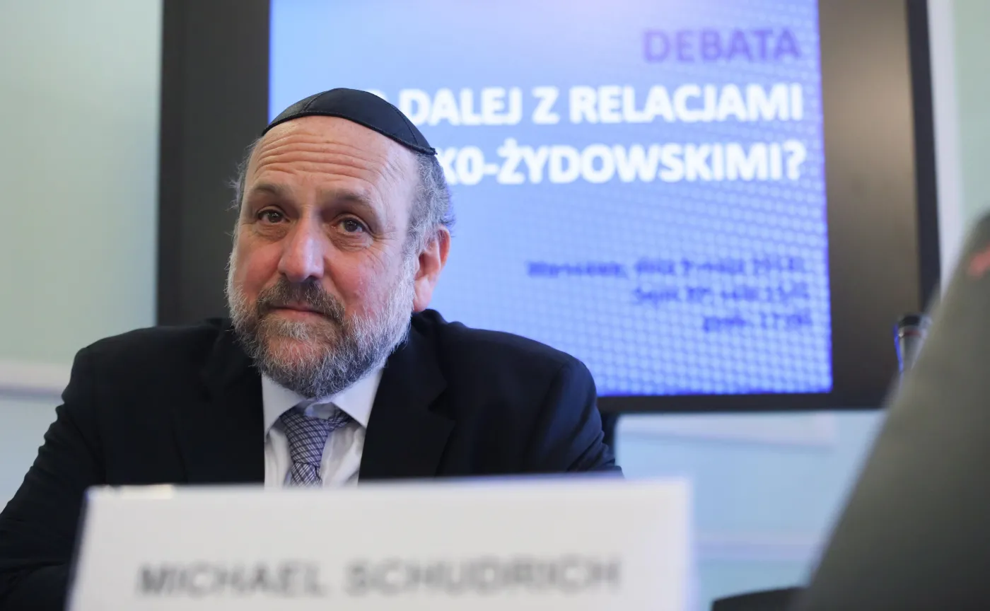 Naczelny rabin Polski Michael Schudrich