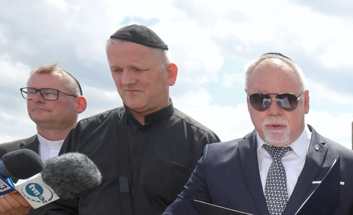 Ks. Wojciech Lemański w Jedwabnem