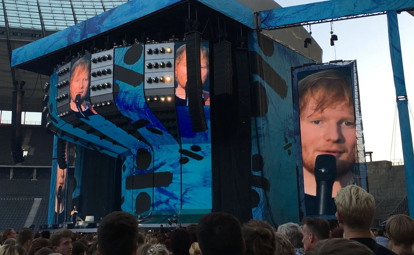 Ed Sheeran koncert fot. N. Ryńska