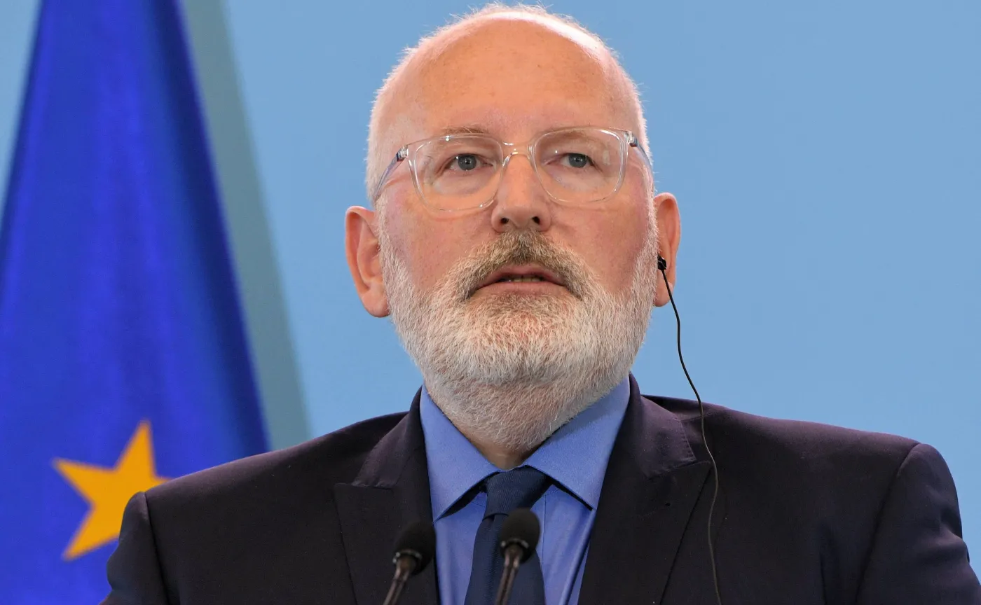 Przewodniczący KE Frans Timmermans