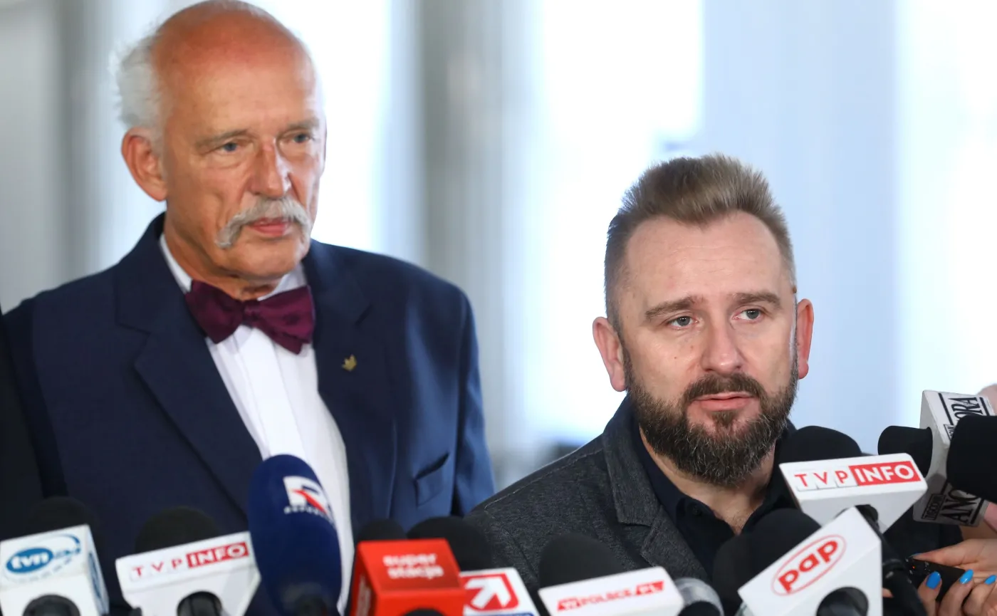 Piotr Liroy-Marzec i Janusz Korwin-Mikke