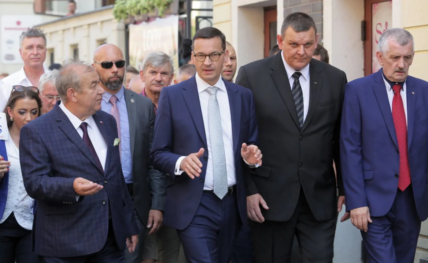 Mateusz Morawiecki i Jerzy Wilk