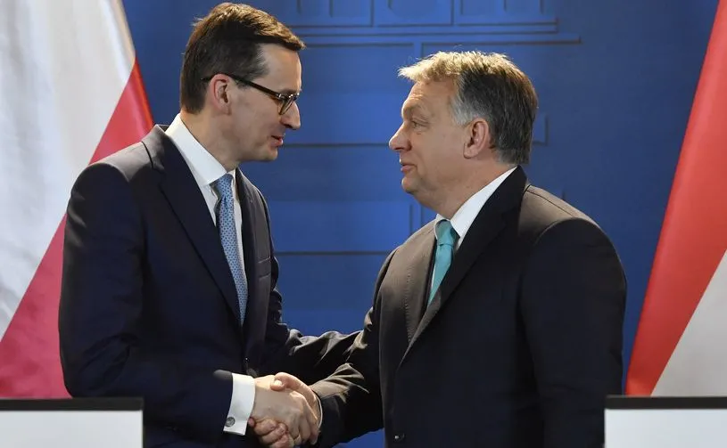 Mateusz Morawiecki i Viktor Orban