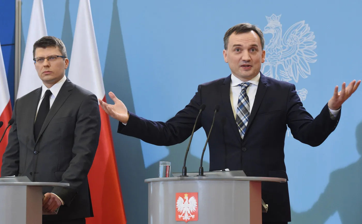 Zbigniew Ziobro i Marcin Warchoł
