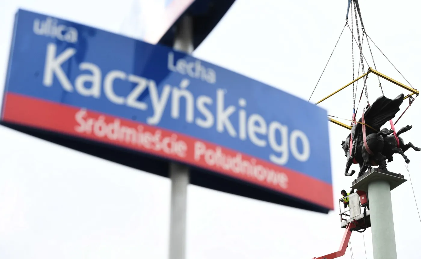 Ulica Lecha Kaczyńskiego w Warszawie