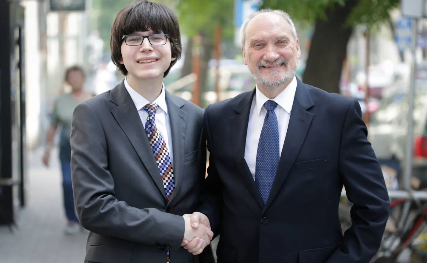 Edmund Janniger i Antoni Macierewicz