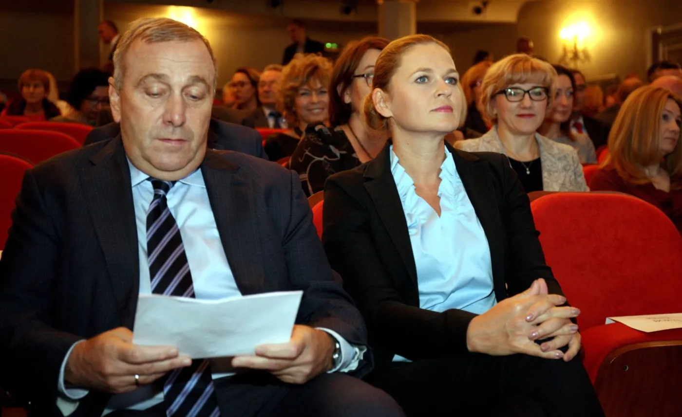 Grzegorz Schetyna i Barbara Nowacka