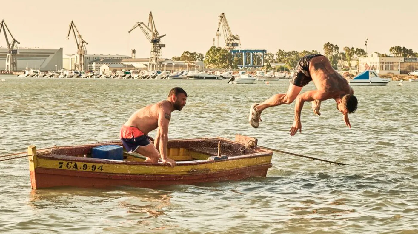 Kadr z filmu "Pomiędzy dwoma wodami"