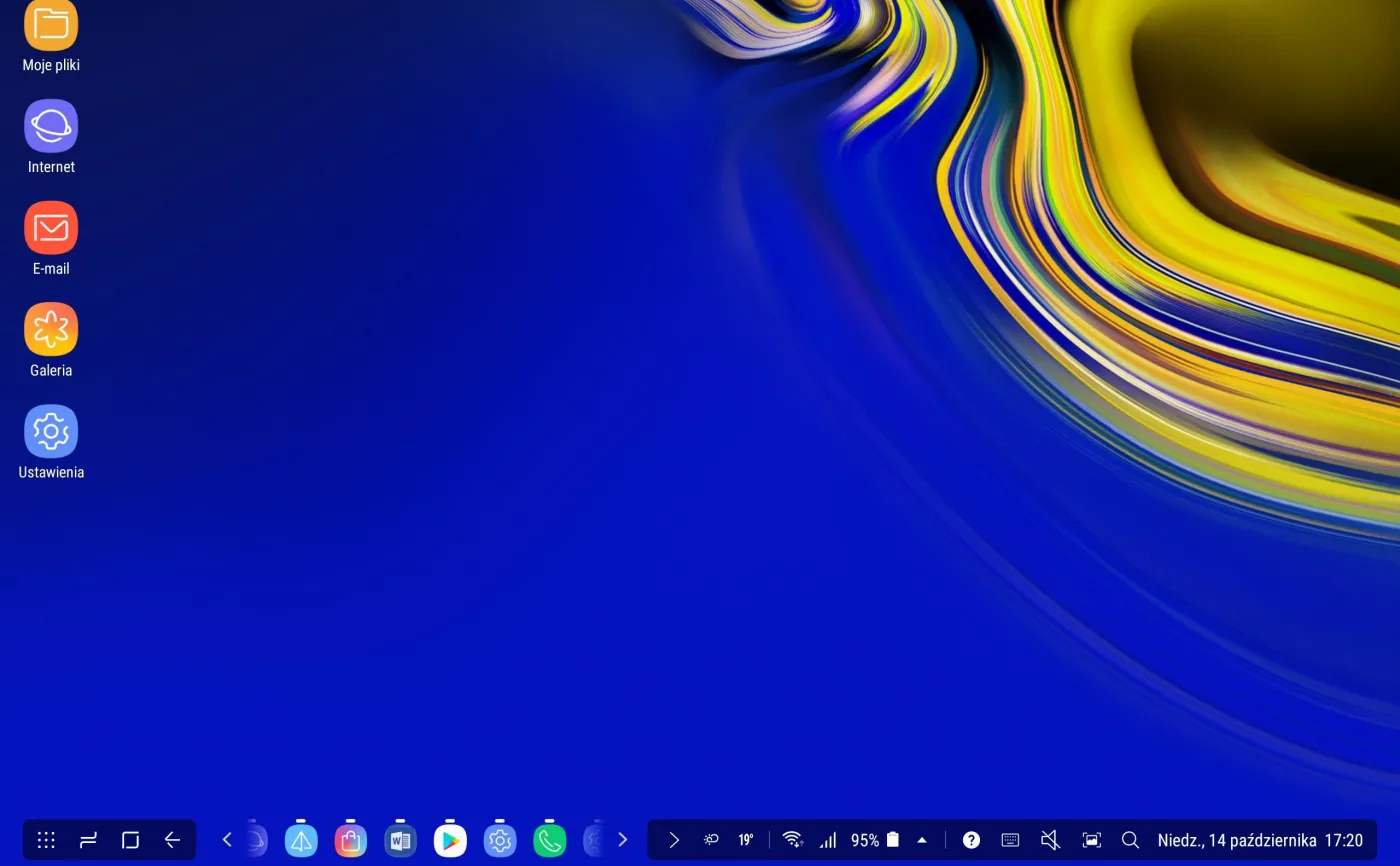 Samsung Galaxy Tab S4 - tryb DeX
