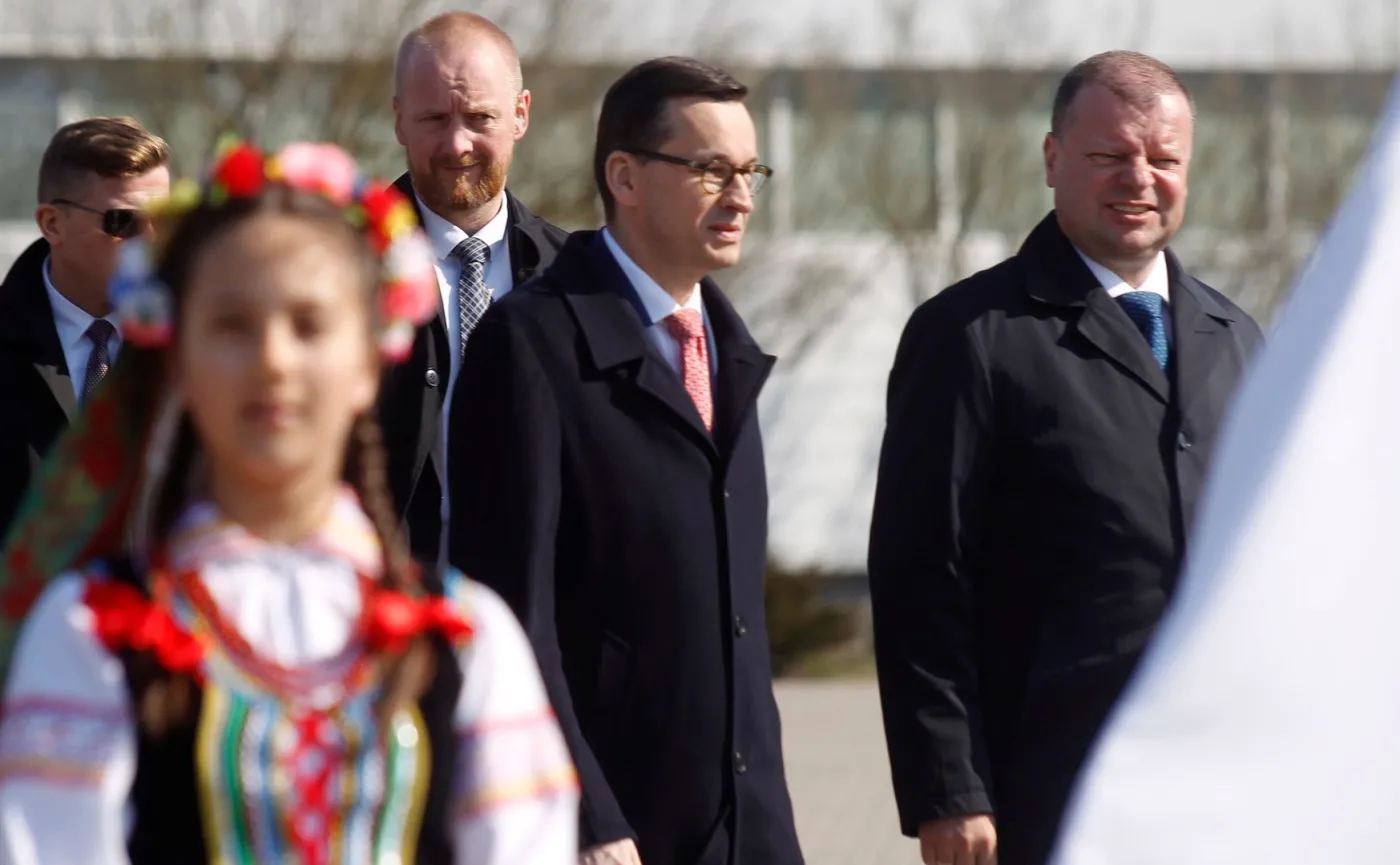 premier Mateusz Morawiecki w Możejkach