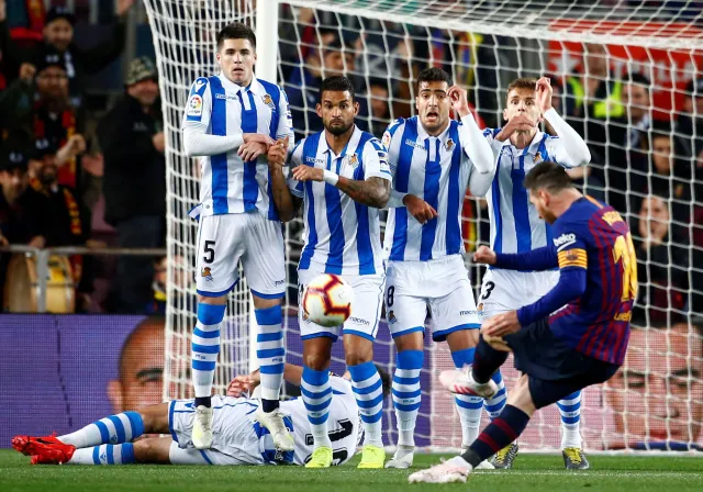 Barcelona wymęczyła trzy punkty w meczu z Realem Sociedad