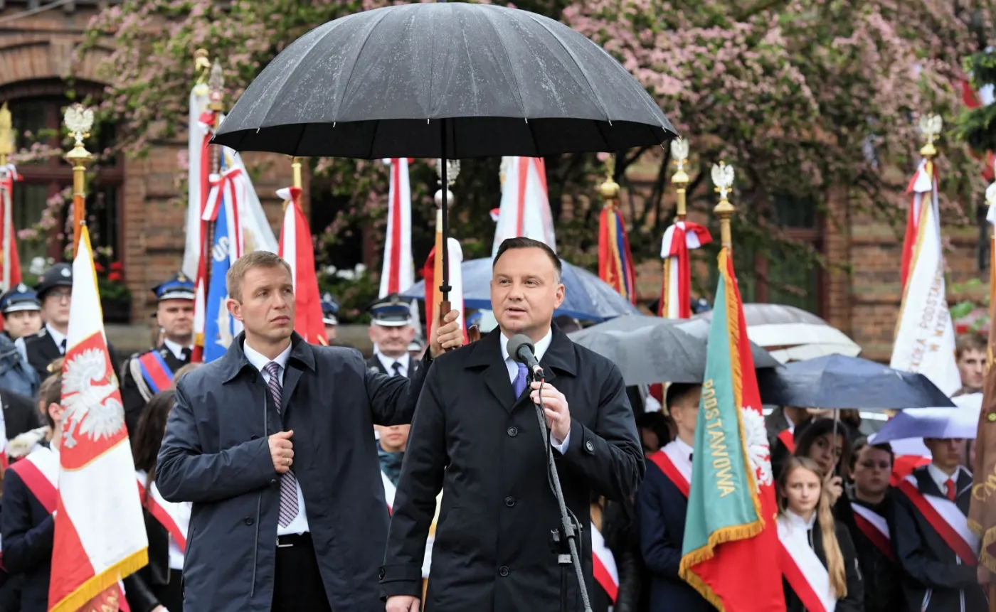 Prezydent Andrzej Duda w Myślenicach
