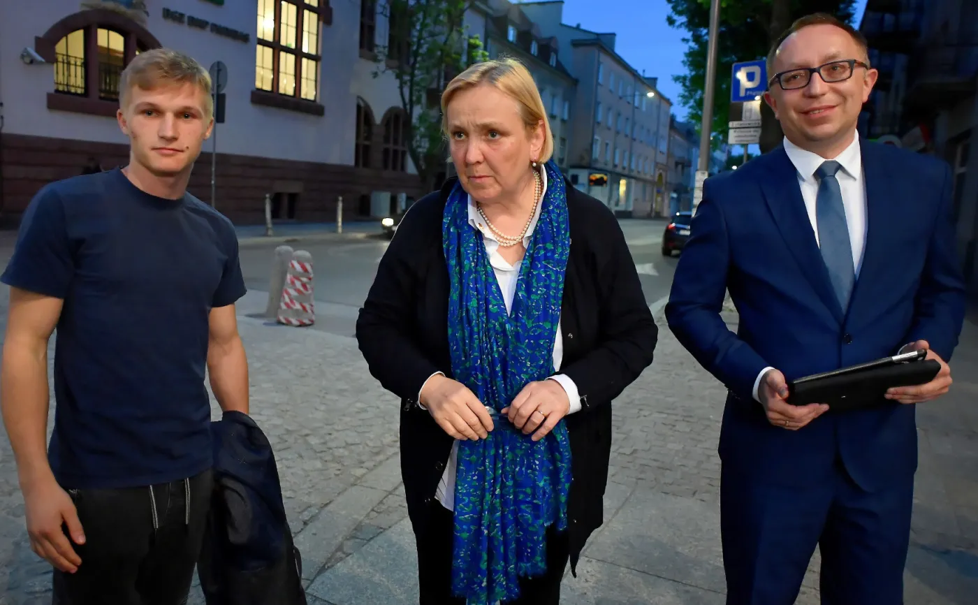 Konferencja po ataku na wolontariuszy