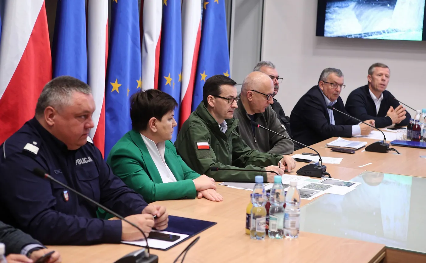 Zebranie sztabu kryzysowego w Krakowie