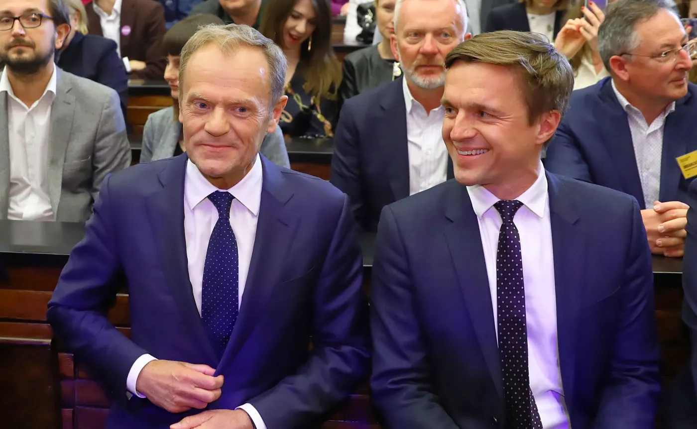 Leszek Jażdżewski i Donald Tusk