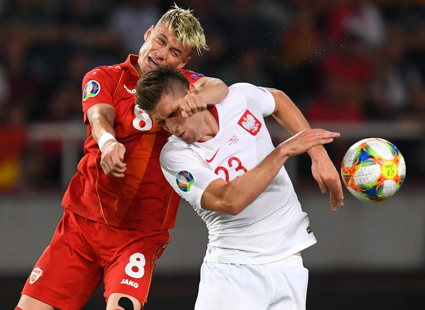 Krzysztof Piątek i Egzijan Alioski