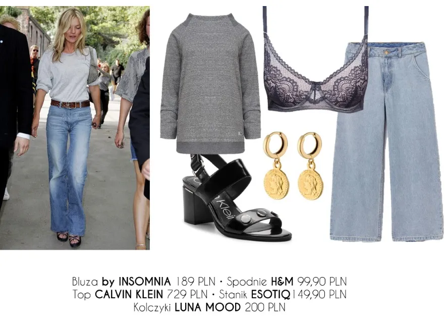 Zwyczajność z odrobiną pieprzu: STYLIZACJE inspirowane Kate Moss