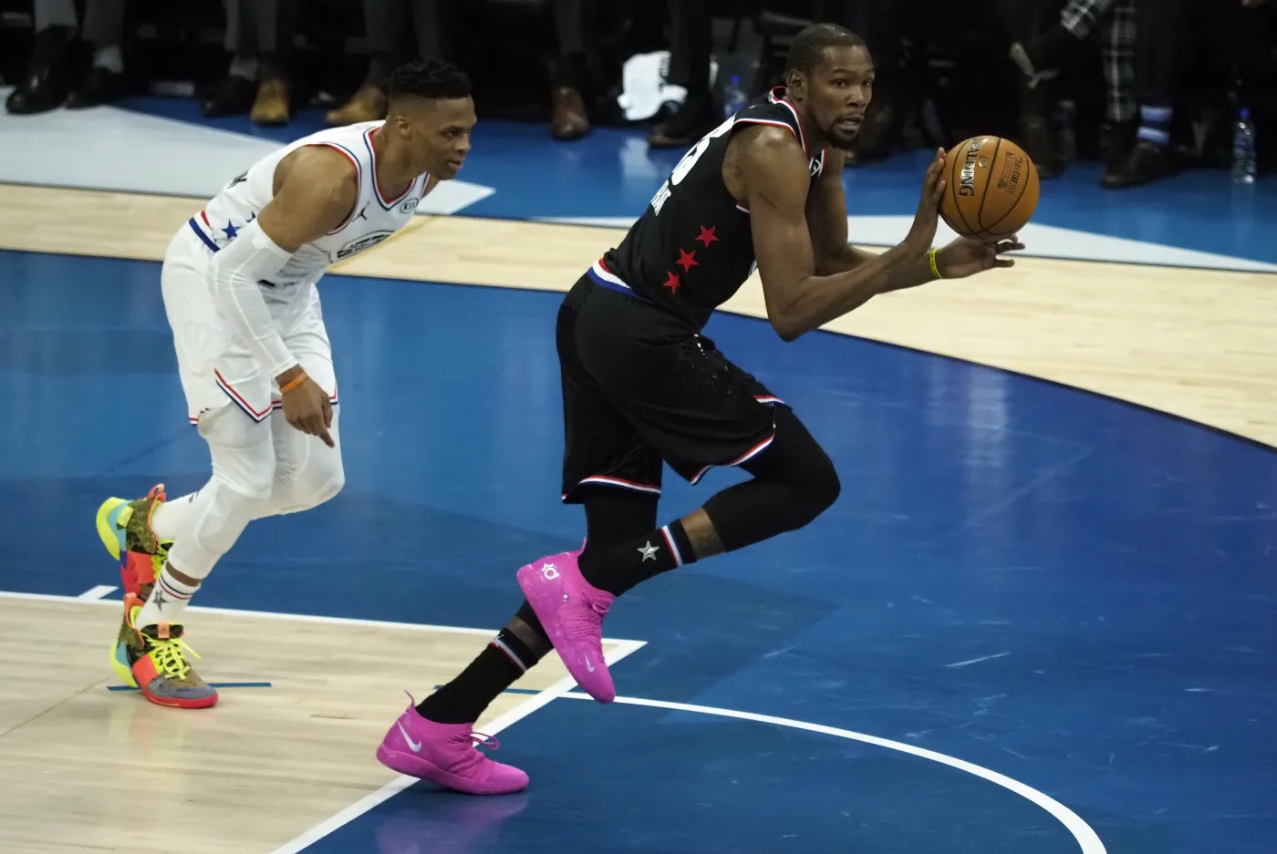 Drużyna LeBrona Jamesa pokonała zespół Giannisa Antetokounmpo w Meczu Gwiazd ligi NBA