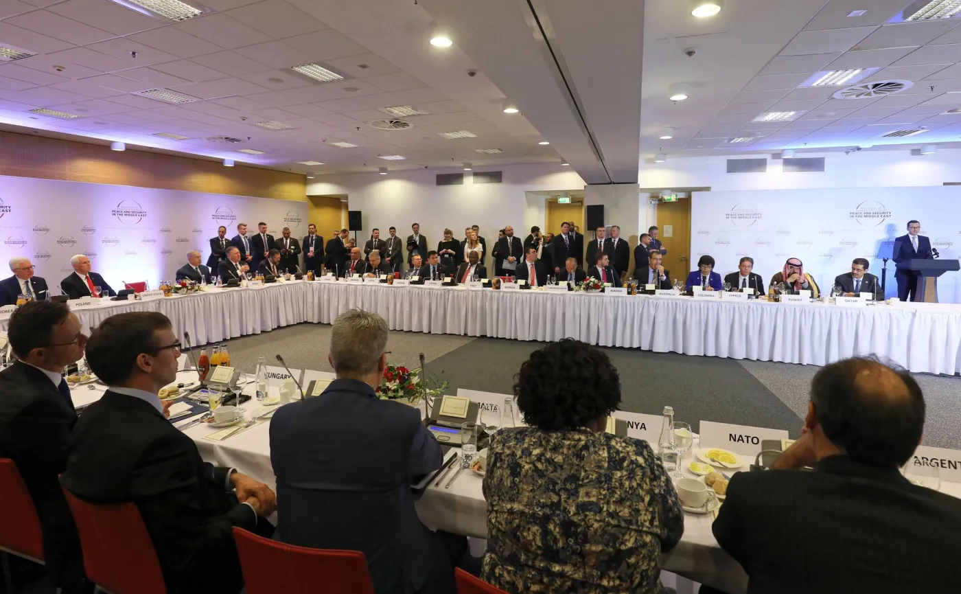 Konferencja bliskowschodnia w Warszawie