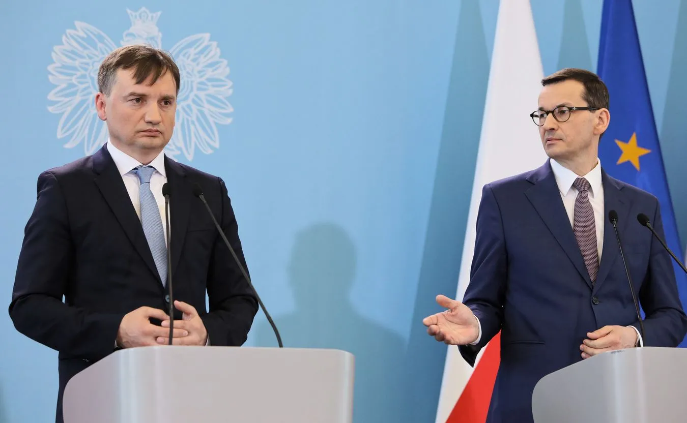 Zbigniew Ziobro i Mateusz Morawiecki