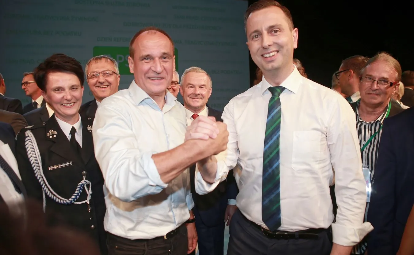 Paweł Kukiz i Władysław Kosiniak-Kamysz