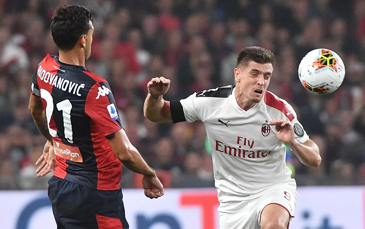Liga włoska: Krzysztof Piątek zmieniony już w przerwie meczu z Genoą