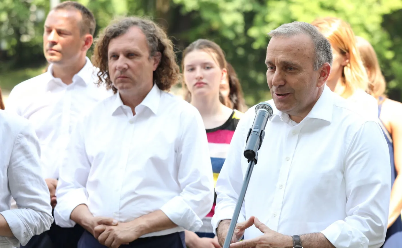 Jacek Karnowski i Grzegorz Schetyna