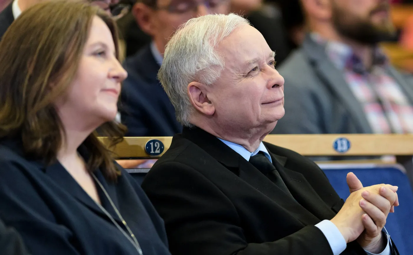 Joanna Lichocka i Jarosław Kaczyński