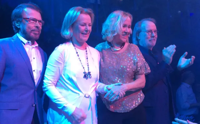 ABBA znów razem. Muzyków legendarnej grupy spotkanie po latach [ZDJĘCIA]
