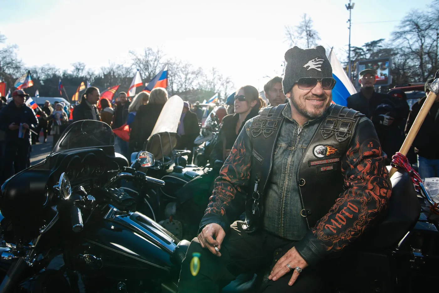 "Nocne wilki" w Berlinie. Gang motocyklowy Putina chce świętować 77 rocznicę kapitulacji Niemiec