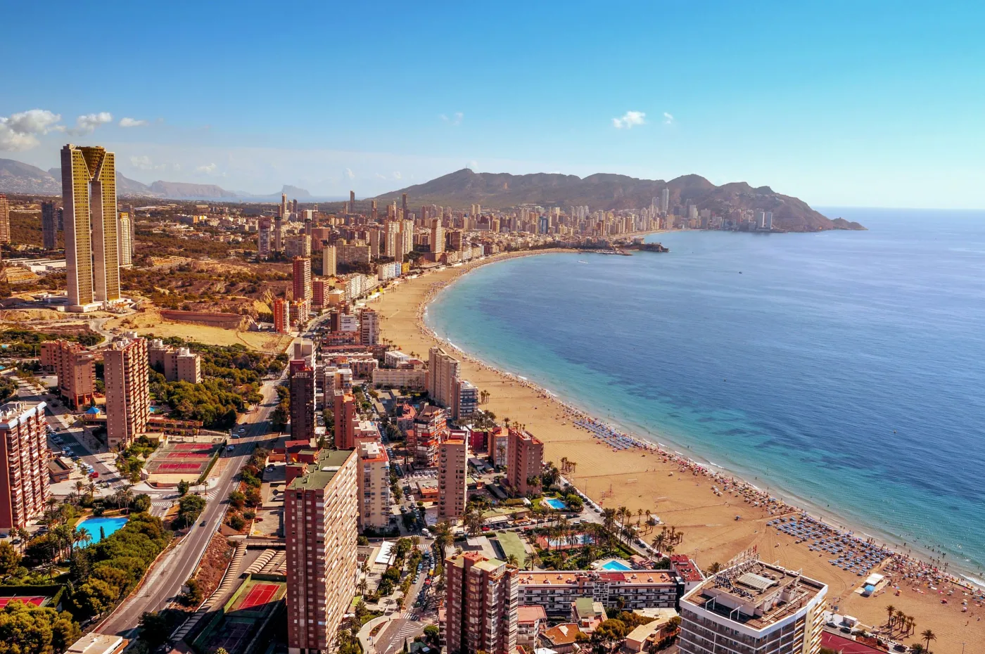 Benidorm, Costa Blanca, Hiszpania