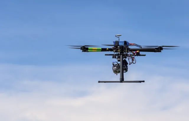 Irański dron niebezpiecznie zbliżył się do amerykańskiego myśliwca